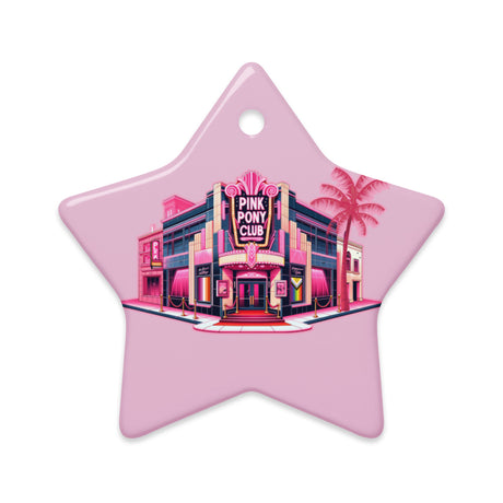 Pink Pony Club (Ceramic ornament)-Ceramic Ornament-Swish Embassy