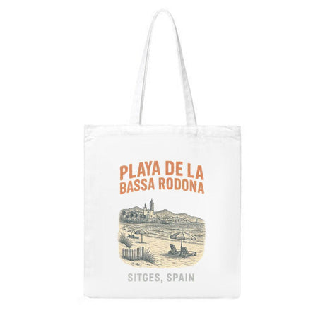 Playa de la Bassa Rodone (Canvas Bag)-Canvas Bag-Swish Embassy