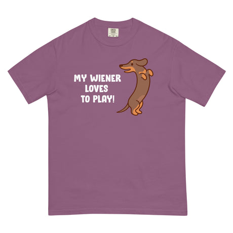 Playful Wiener (Boxy Tee)-Boxy T-Shirt-Swish Embassy