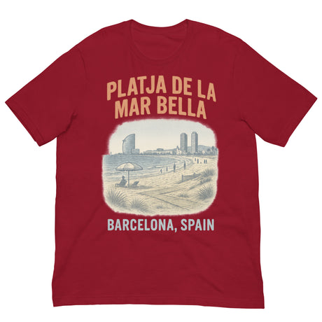 Playja de la Mar Bella-T-Shirts-Swish Embassy