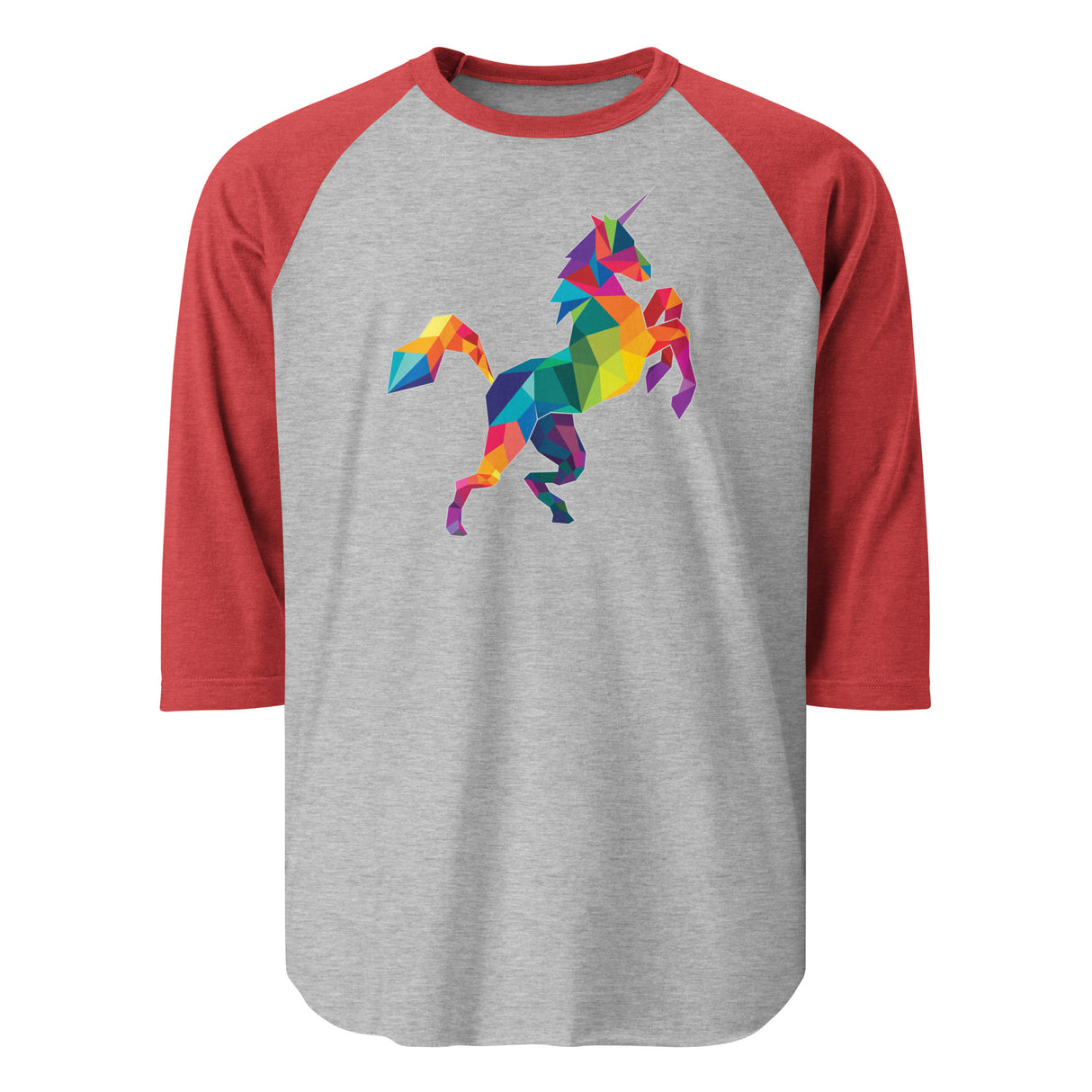 Polygon Unicorn (Raglan)-Raglan-Swish Embassy