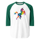 Polygon Unicorn (Raglan)-Raglan-Swish Embassy