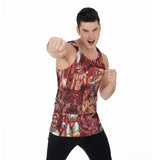 Pop Boys Red (Allover Tank Top)-Allover Tank Top-Swish Embassy