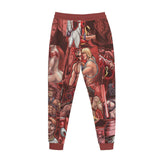 Pop Boys Red (AOP Sweatpants)-AOP Sweatpants-Swish Embassy