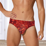 Pop Boys Red (Swim Briefs)-Swim Briefs-Swish Embassy