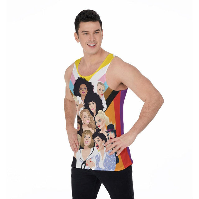 Pride Divas (Allover Tank Top)-Allover Tank Top-Swish Embassy
