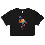 Pride Flamingo (Crop Top)-Crop Top-Swish Embassy