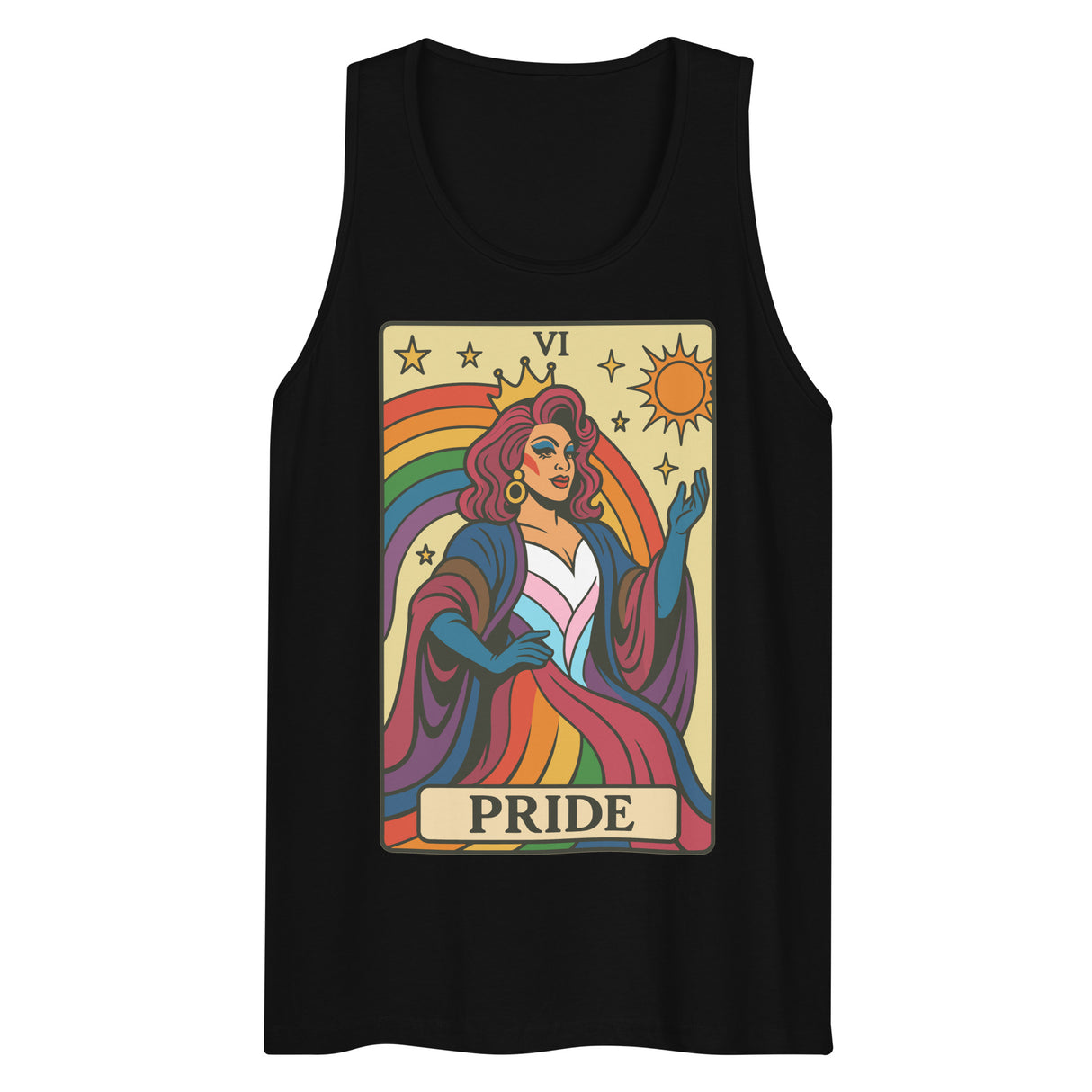 Pride Tarot (Tank Top)-Tank Top-Swish Embassy
