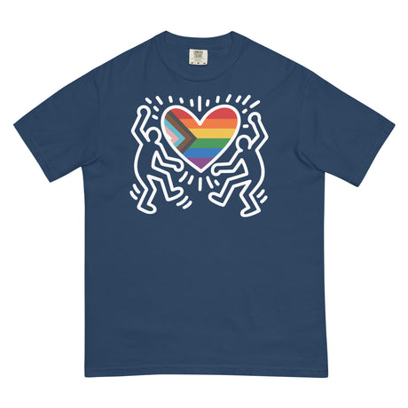 Progress Pride Figures (Boxy Tee)-Boxy T-Shirt-Swish Embassy