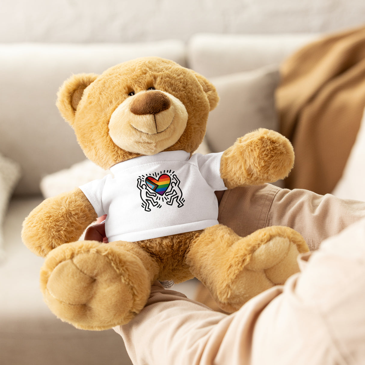Progress Pride Figures (Teddy Bear)-Teddy Bears-Swish Embassy