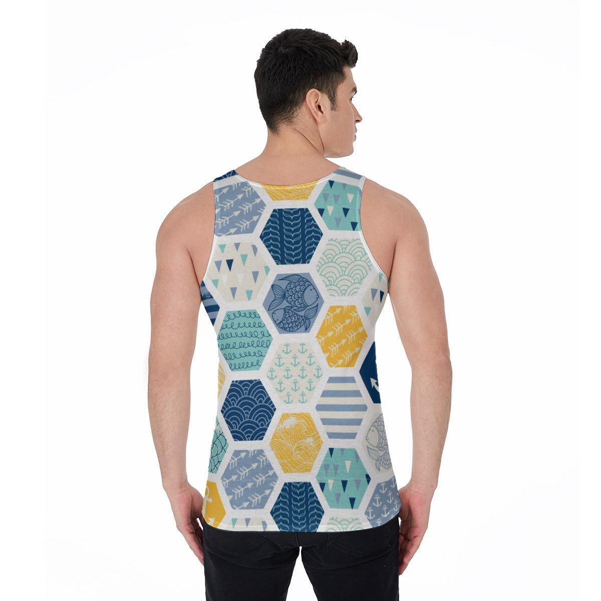 Provincetown (Allover Tank Top)-Allover Tank Top-Swish Embassy