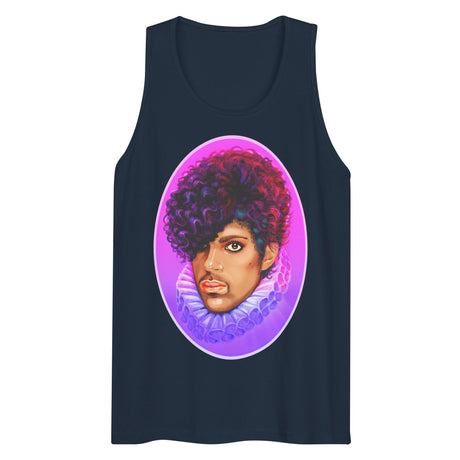 Purple Ruffles (Tank Top)-Tank Top-Swish Embassy