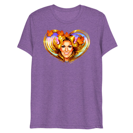 Queen of Hearts and High Notes (Triblend)-Triblend T-Shirt-Swish Embassy