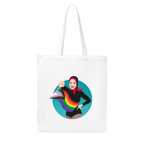 Rainbow Gardens (Canvas Bag)-Canvas Bag-Swish Embassy