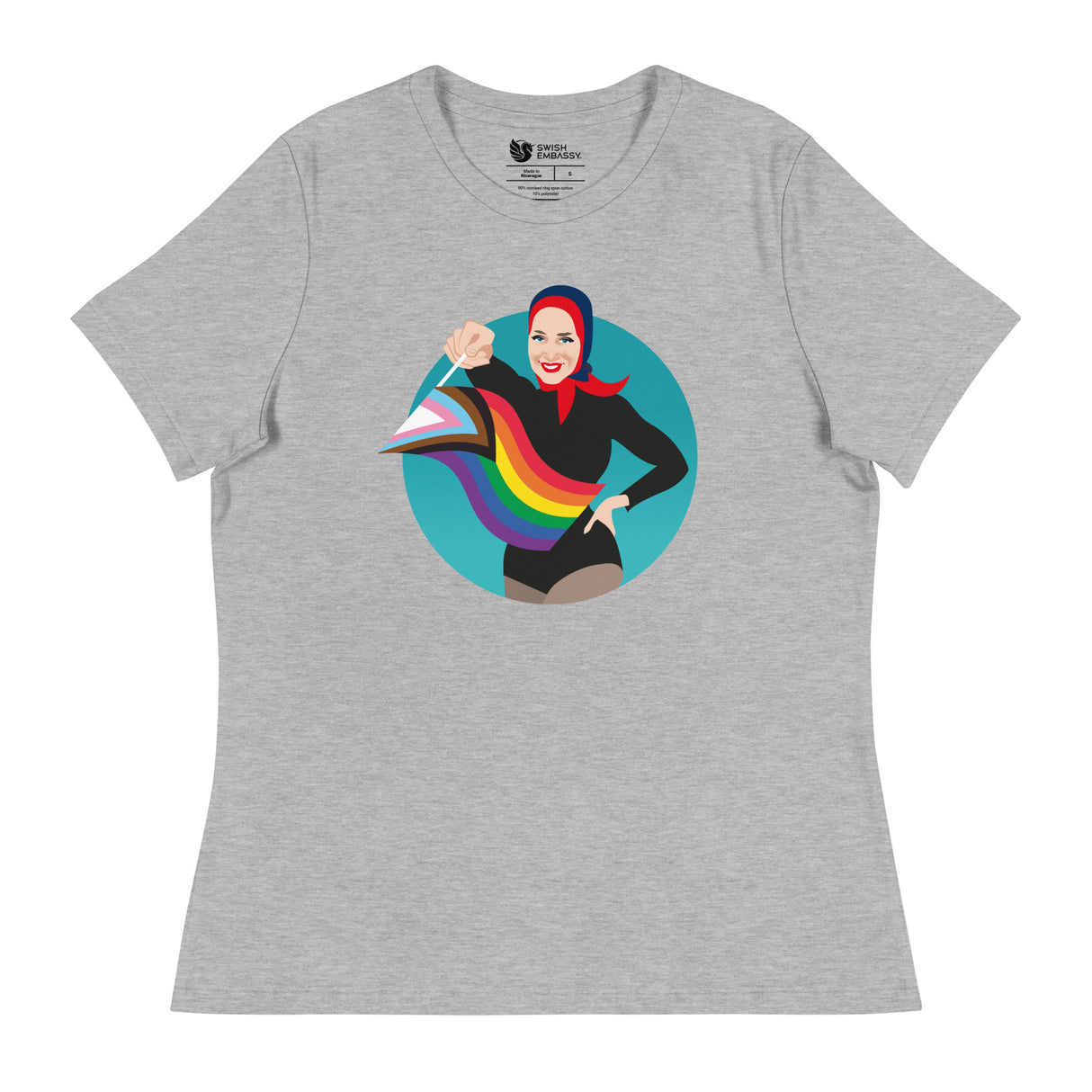 Rainbow Gardens (Women's Relaxed T-Shirt)-Women's T-Shirts-Swish Embassy