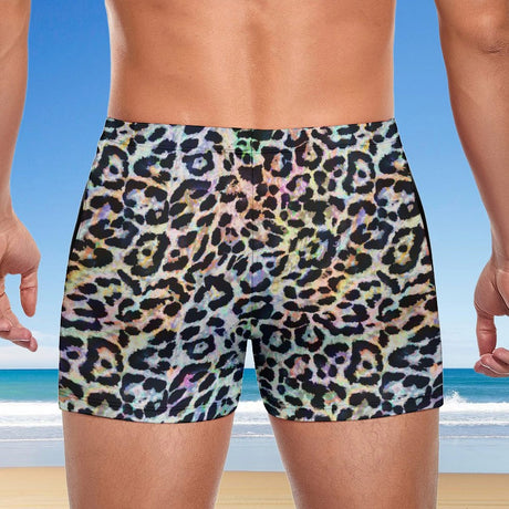 Rainbow Leopard (Square Cut Trunks)-Square Cut Trunks-Swish Embassy