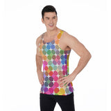 Rainbow Star (Allover Tank Top)-Allover Tank Top-Swish Embassy