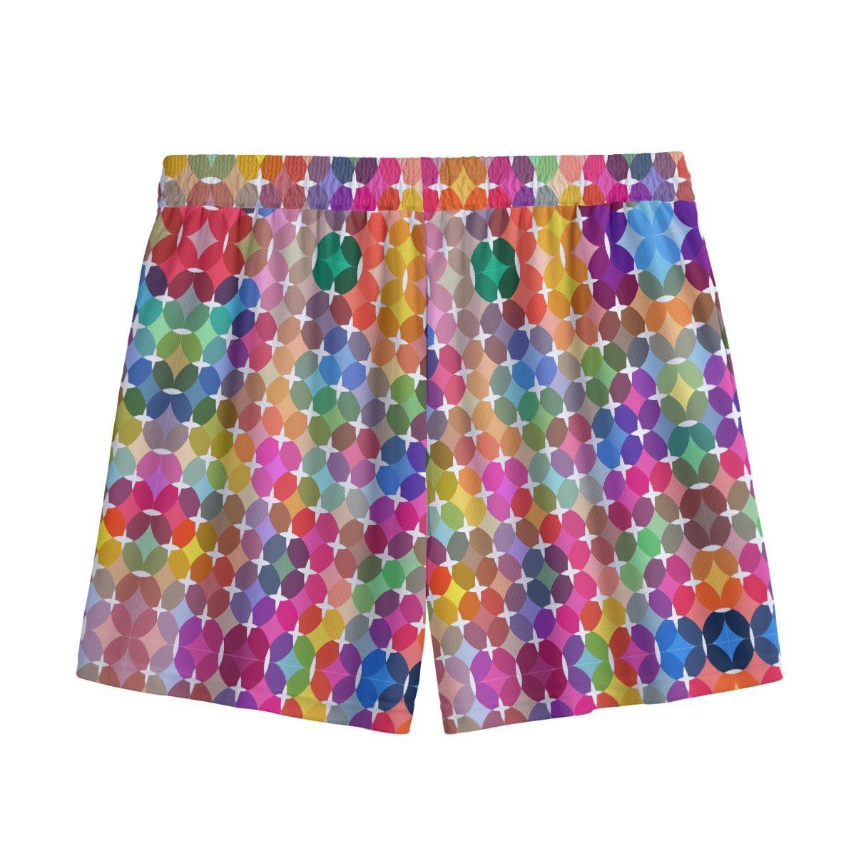 Rainbow Star (Shorts)-Shorts-Swish Embassy