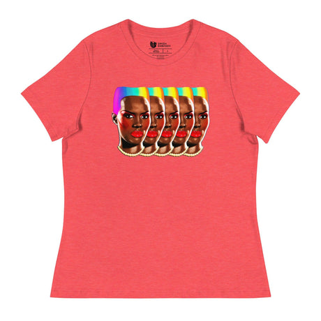 Rainbows and Rhythm (Women's Relaxed T-Shirt)-Women's T-Shirts-Swish Embassy