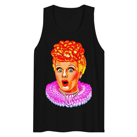 Red Hair Don’t Care (Tank Top)-Tank Top-Swish Embassy