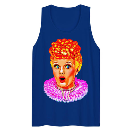 Red Hair Don’t Care (Tank Top)-Tank Top-Swish Embassy