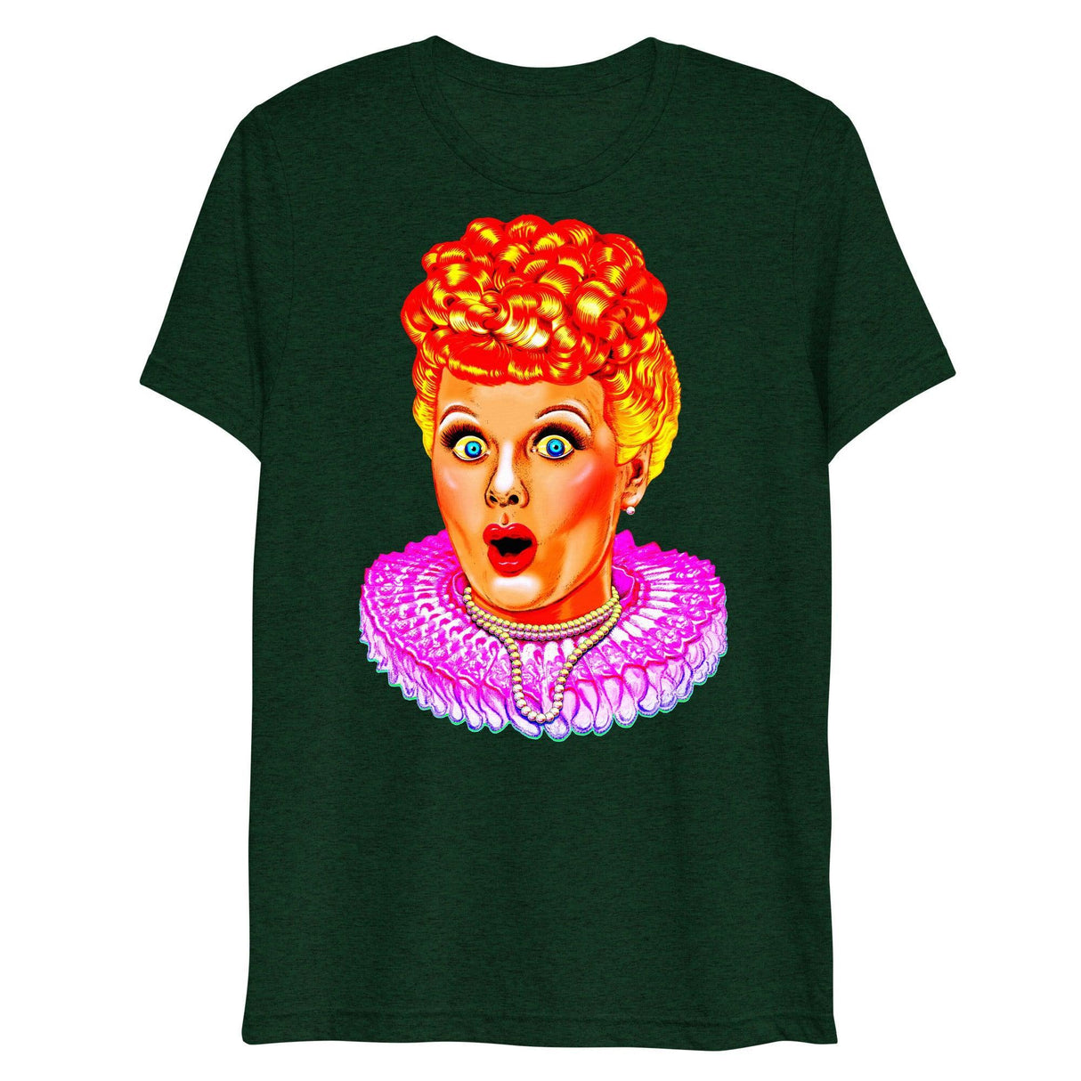 Red Hair Don’t Care (Triblend)-Triblend T-Shirt-Swish Embassy