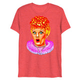 Red Hair Don’t Care (Triblend)-Triblend T-Shirt-Swish Embassy