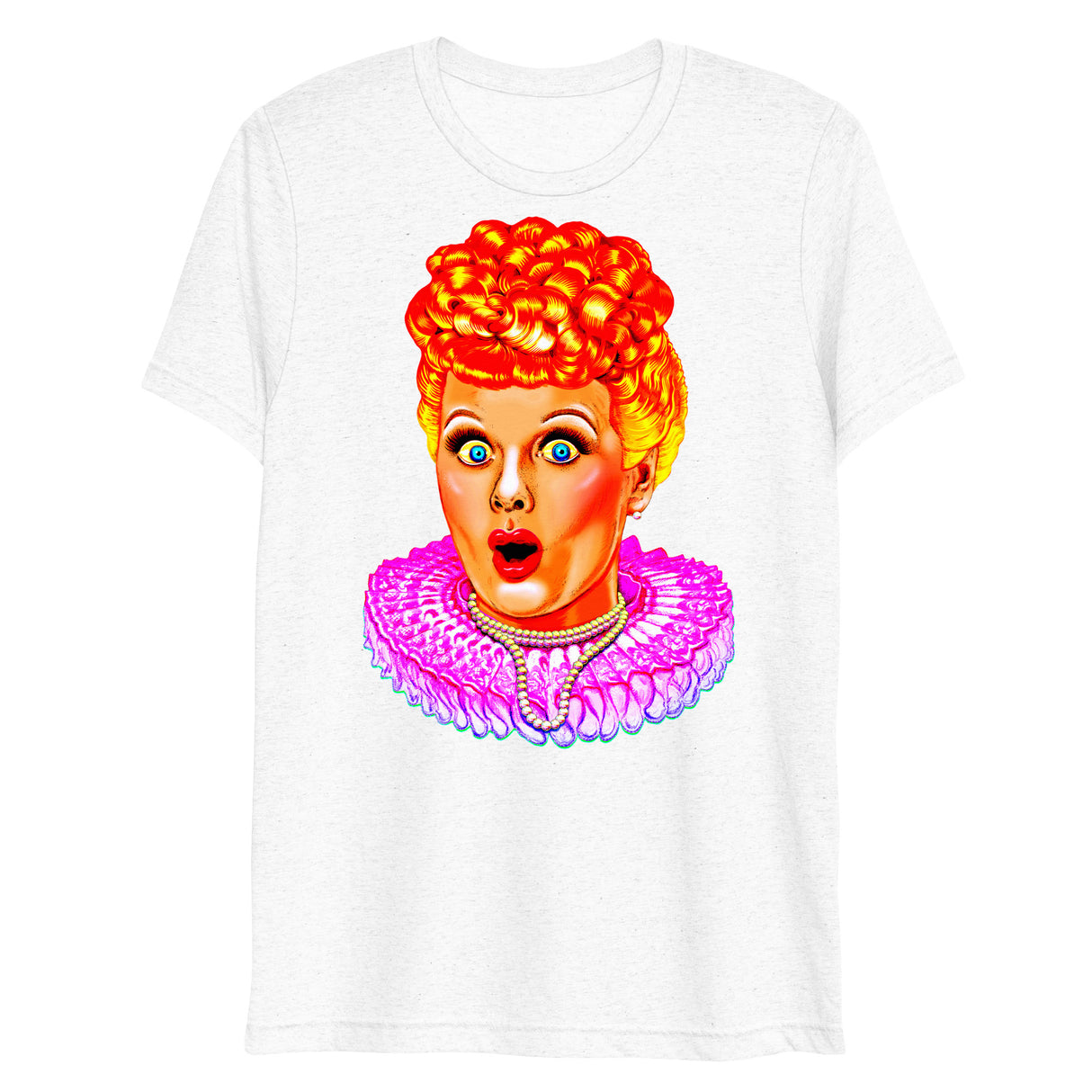 Red Hair Don’t Care (Triblend)-Triblend T-Shirt-Swish Embassy