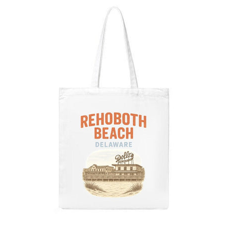 Rehoboth Beach (Canvas Bag)-Canvas Bag-Swish Embassy