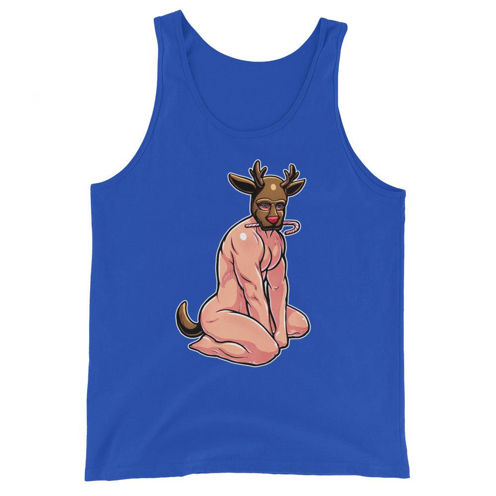 Reindeer Games (Tank Top)-Christmas Tank Tops-Swish Embassy