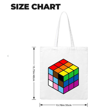 Rubik's Pride (Canvas Bag)-Canvas Bag-Swish Embassy
