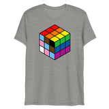 Rubik's Pride (Triblend)-Triblend T-Shirt-Swish Embassy