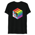 Rubik's Pride (Triblend)-Triblend T-Shirt-Swish Embassy