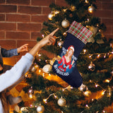 Rude Fruitcake (Sequin Christmas Stocking)-Christmas Stockings-Swish Embassy