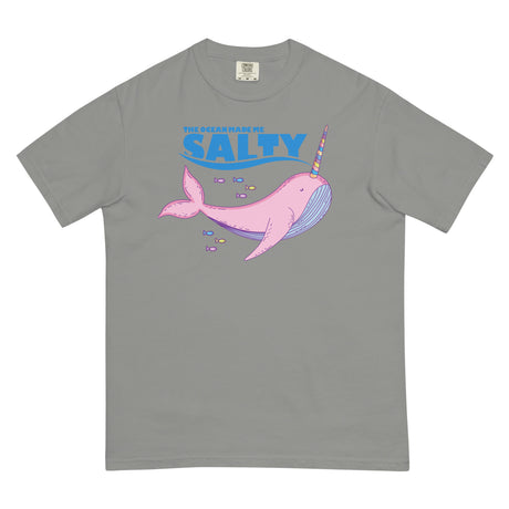 Salty Narwhal (Boxy Tee)-Boxy T-Shirt-Swish Embassy