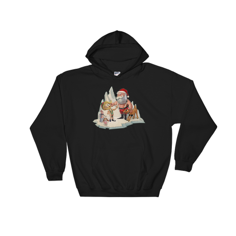 Santa's Little Helper (Hoodie)-Christmas Hoodies-Swish Embassy