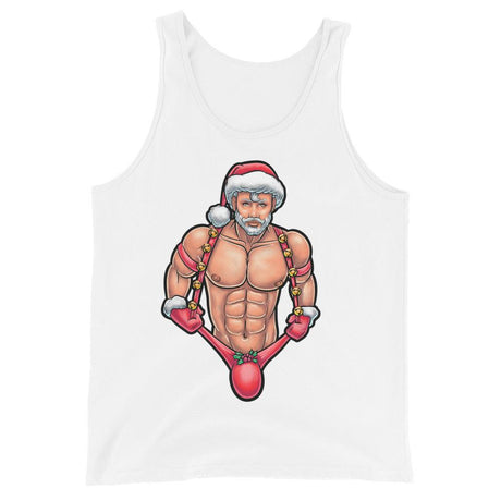 Santa's Packing (Tank Top)-Christmas Tank Tops-Swish Embassy