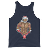 Santa's Packing Too (Tank Top)-Christmas Tank Tops-Swish Embassy