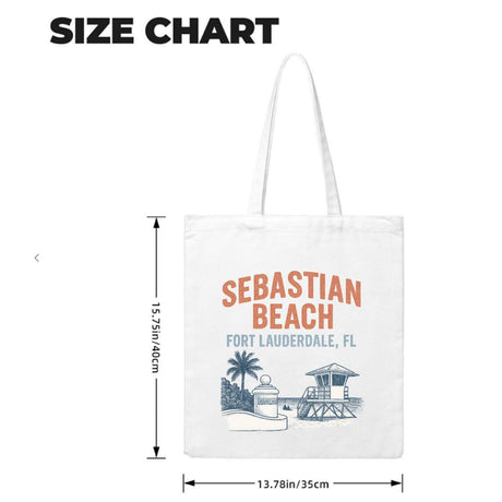 Sebastian Beach (Canvas Bag)-Canvas Bag-Swish Embassy