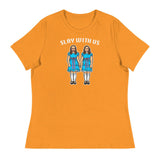 Slay With Us (Women's Relaxed T-Shirt)-Women's T-Shirts-Swish Embassy