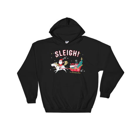 Sleigh! (Hoodie)-Christmas Hoodies-Swish Embassy