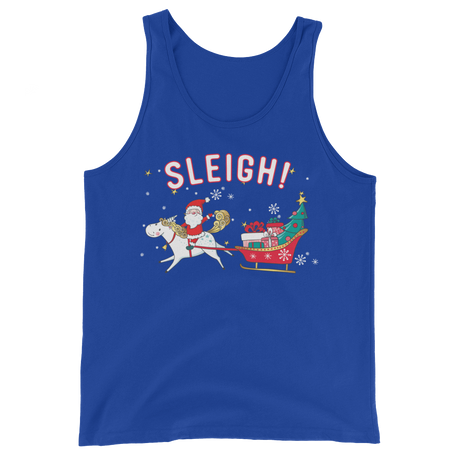Sleigh! (Tank Top)-Christmas Tank Tops-Swish Embassy