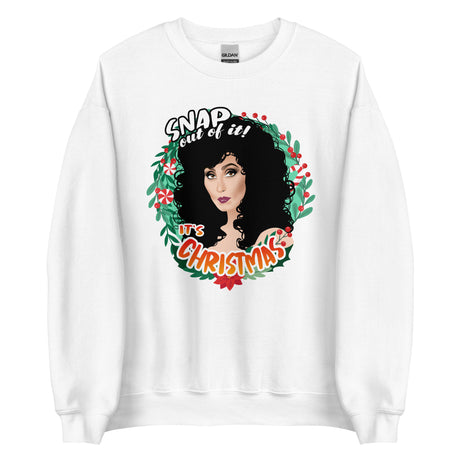 Snap Out of It It's Xmas (Sweatshirt)-Sweatshirt-Swish Embassy