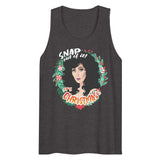 Snap Out of It It's Xmas (Tank top)-Christmas Tank Tops-Swish Embassy