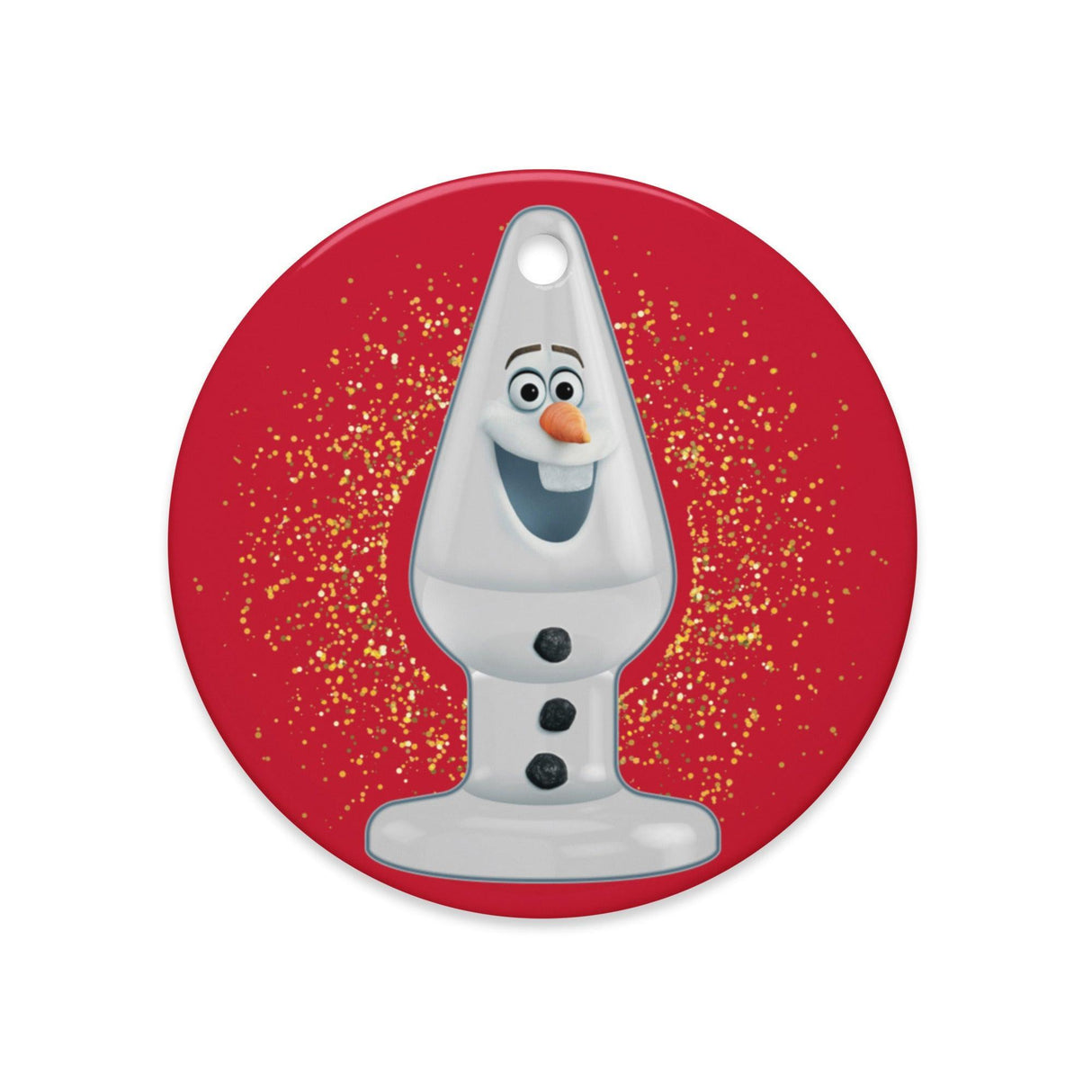 Snowman Plug (Ceramic ornament)-Ceramic Ornament-Swish Embassy