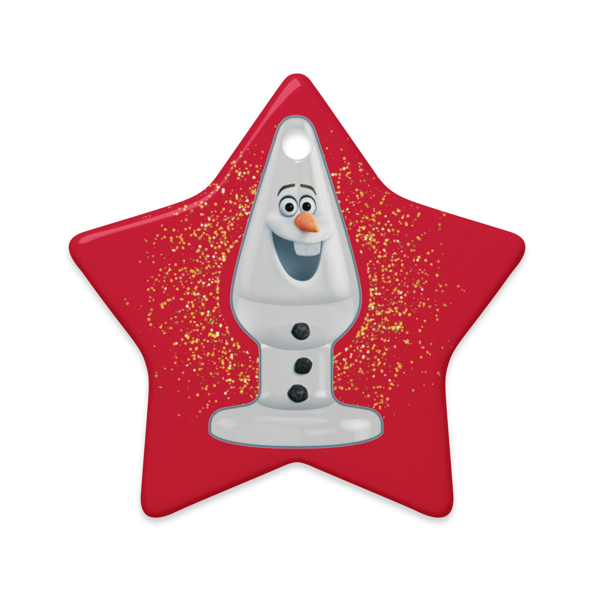 Snowman Plug (Ceramic ornament)-Ceramic Ornament-Swish Embassy