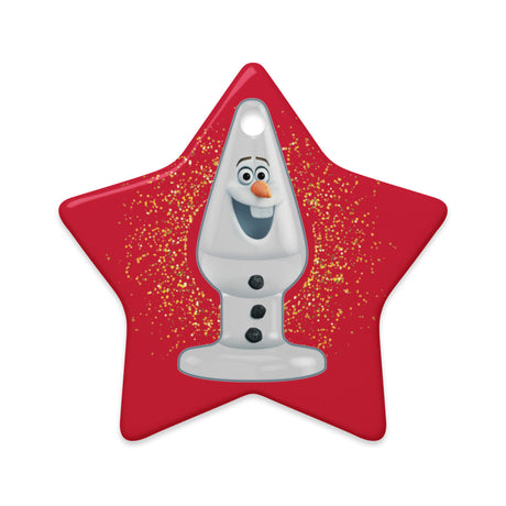 Snowman Plug (Ceramic ornament)-Ceramic Ornament-Swish Embassy