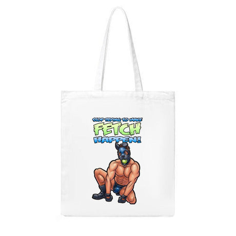 Stop Trying to Make Fetch Happen (Canvas Bag)-Canvas Bag-Swish Embassy