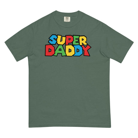 Super Daddy (Boxy Tee)-Boxy T-Shirt-Swish Embassy
