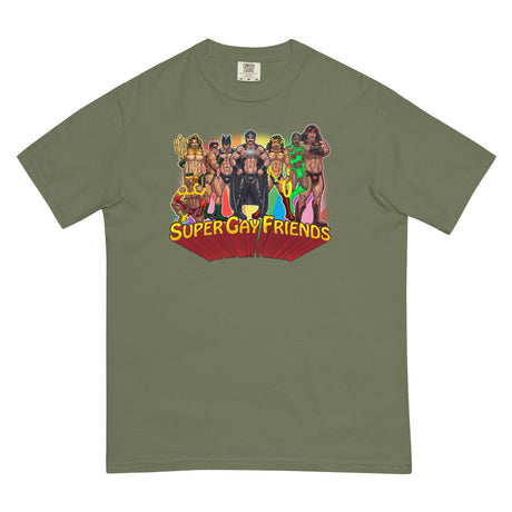 Supergay Friends (Boxy Tee)-Boxy T-Shirt-Swish Embassy